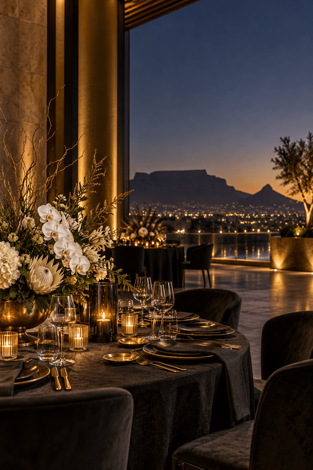 Corporate event invitation artwork